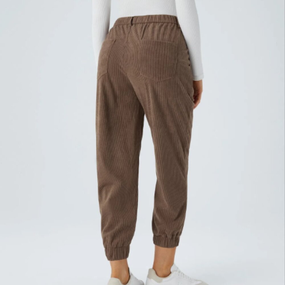 HALARA AuraCord MidRise Corduroy Casual Joggers Size XS Tall NWOT - Picture 11 of 11